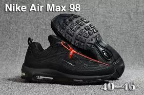 nike air max 98 retro 2018 all black